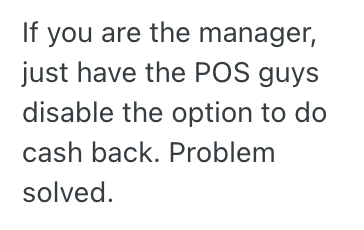 Screenshot 2025 03 10 at 10.28.44 PM Customers Ignore The Obvious Sign Stating To Ask Before Requesting Cash Back, So This Woman Showed Them That Every Single Dollar Counts